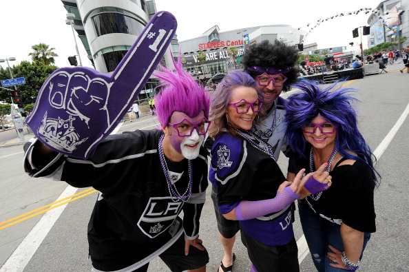 Chicago Blackhawks v Los Angeles Kings - Game Three